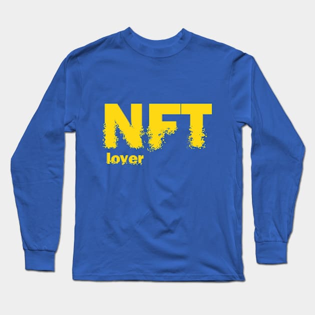 nft lover Long Sleeve T-Shirt by aphro